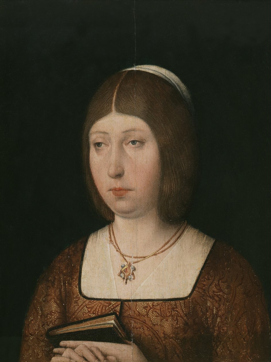 Königin Isabella I. von Kastilien, um 1490 von Unbekannt