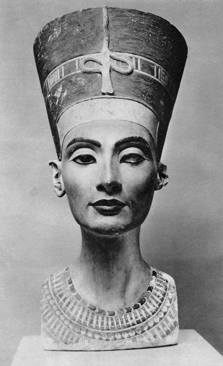 Königin Nofretete 1410 v. Chr.-1330 v. Chr., ca. 1370 v. Chr., 1936 von Unbekannt