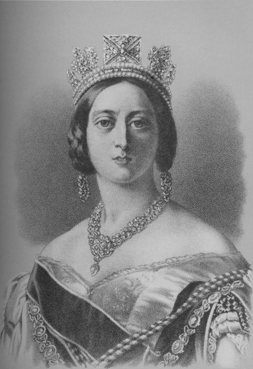 Königin Victoria, 1843 von Unbekannt