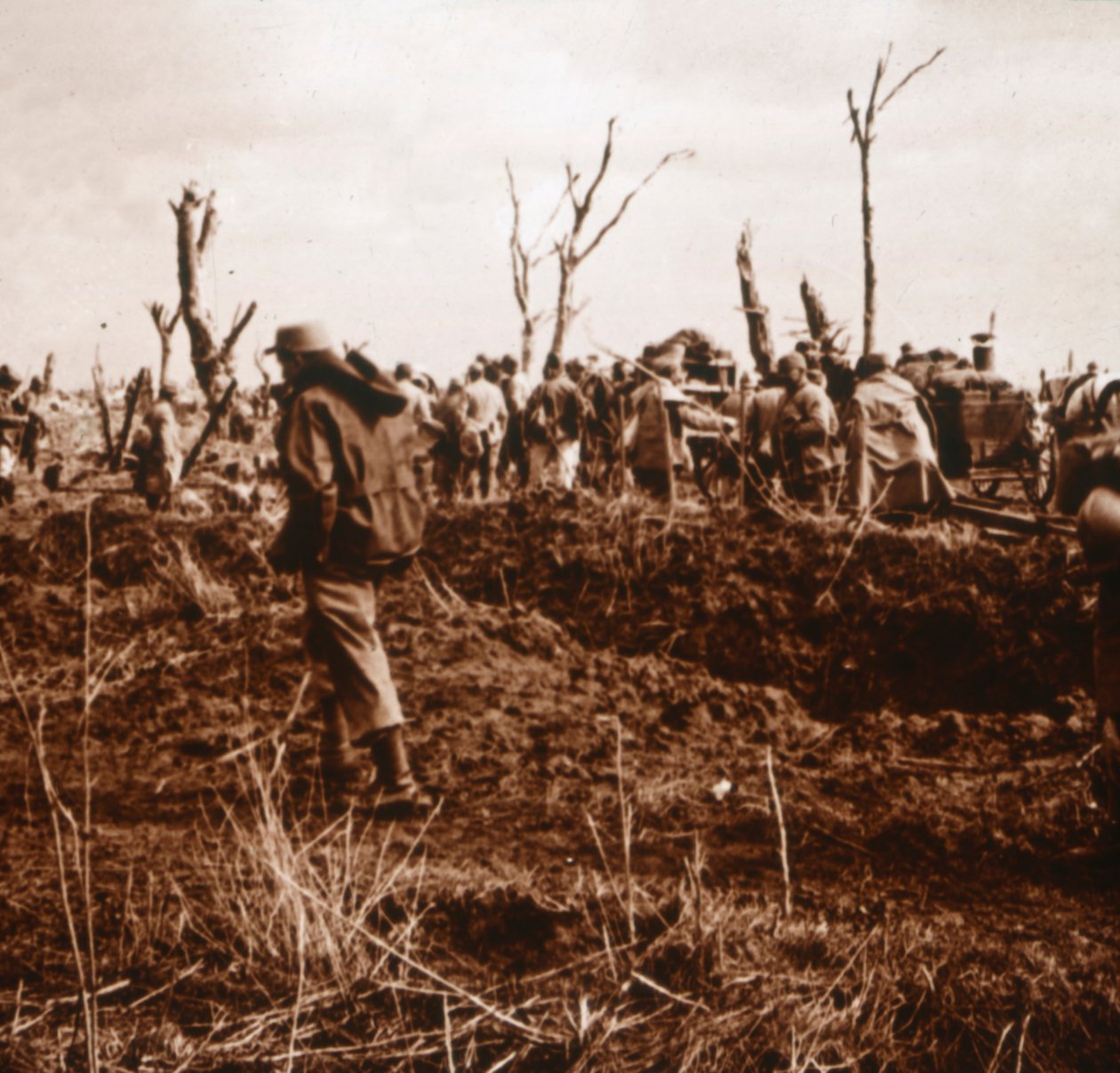 Quennevières, Nordfrankreich, ca. 1914-1918 von Unbekannt