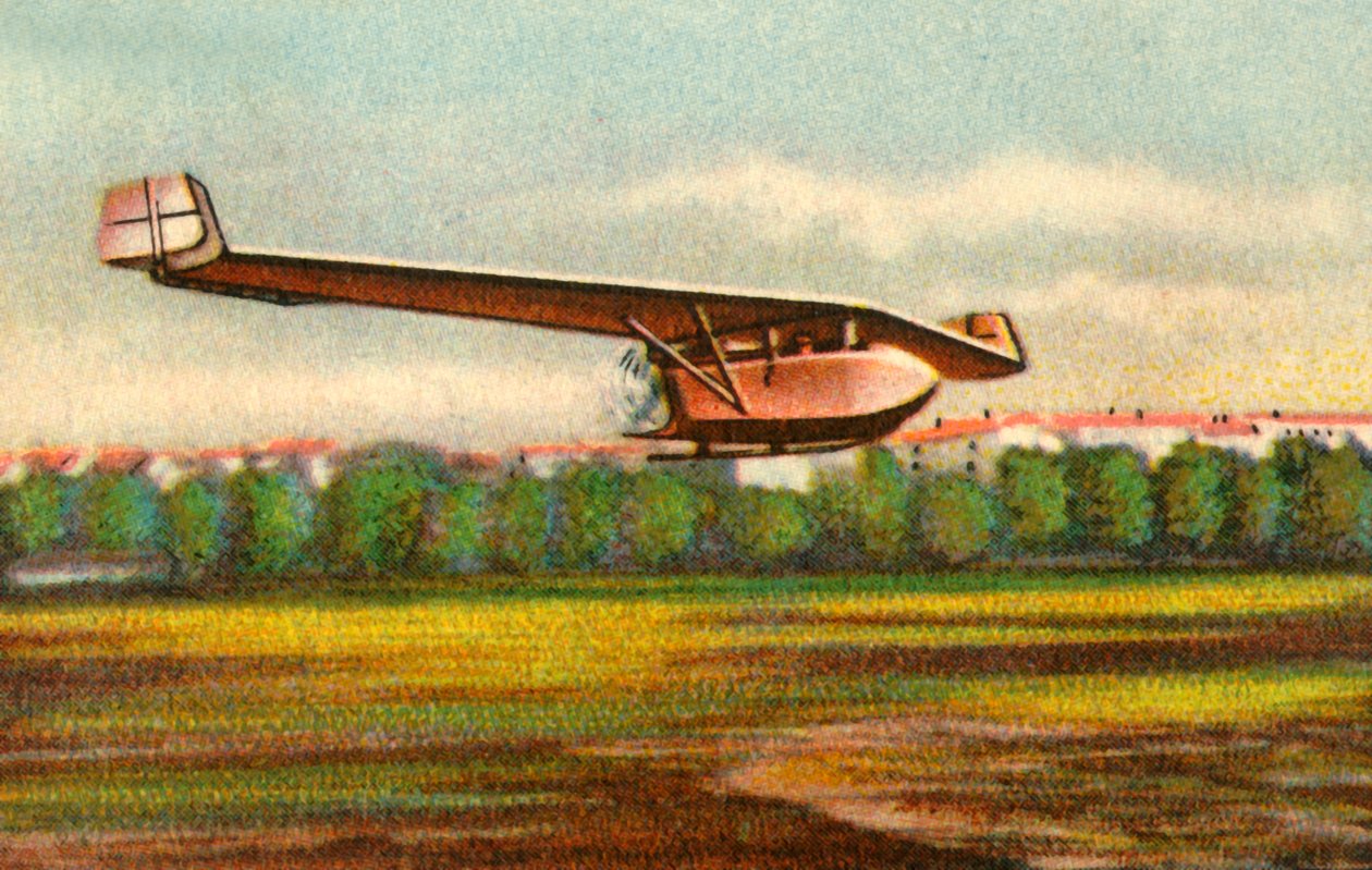 RRG Storch IV Flugzeug, 1920er Jahre, 1932 von Unbekannt