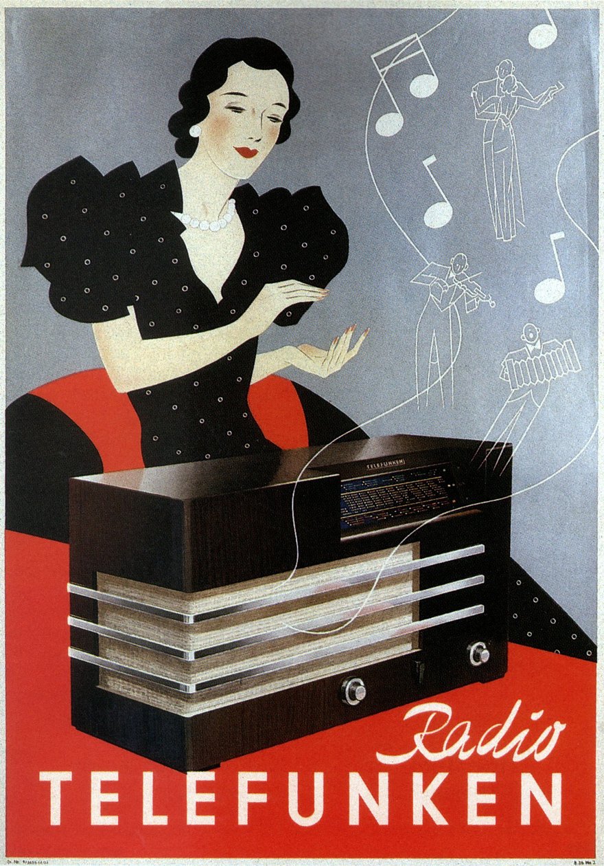 Radio Telefunken, 1935 von Unbekannt