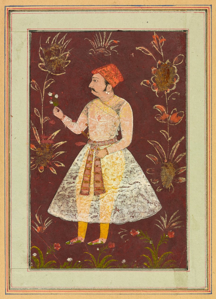 Rajput-Adliger, ca. 1630-1640 von Unbekannt
