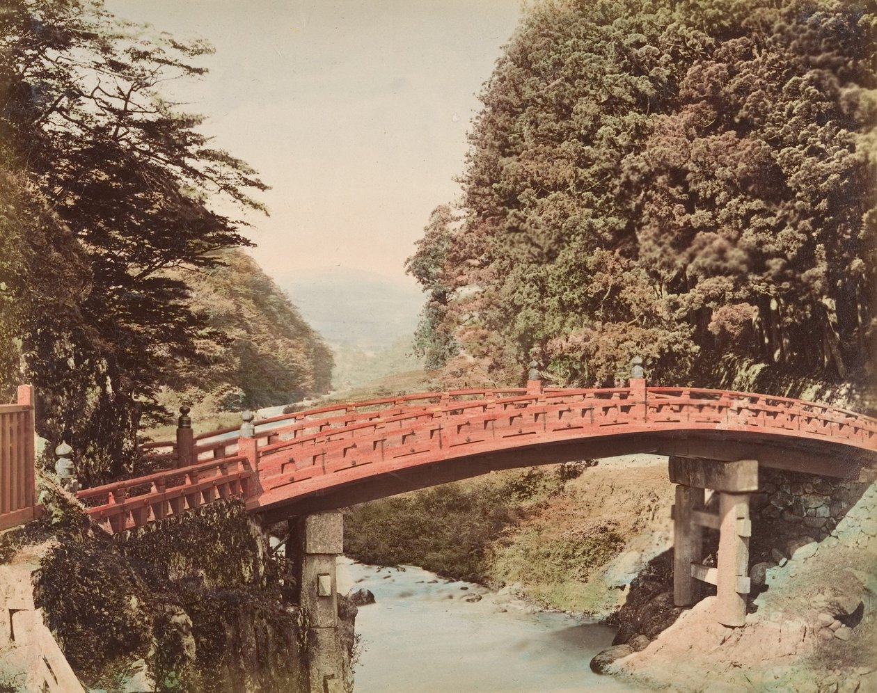[Rote Brücke], 1870er Jahre von Unbekannt
