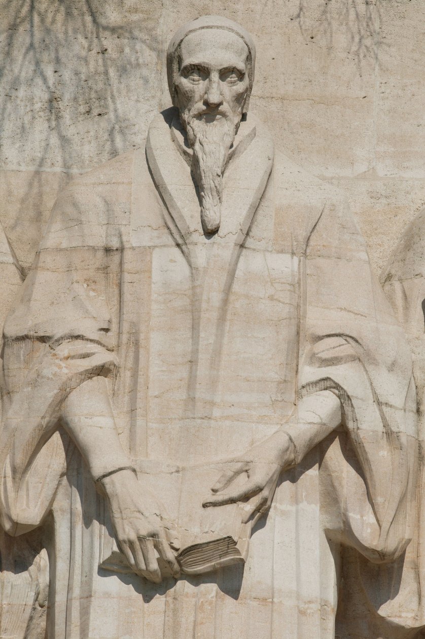 Reformationsdenkmal in Genf: Johannes Calvin, Genf, Schweiz von Unbekannt