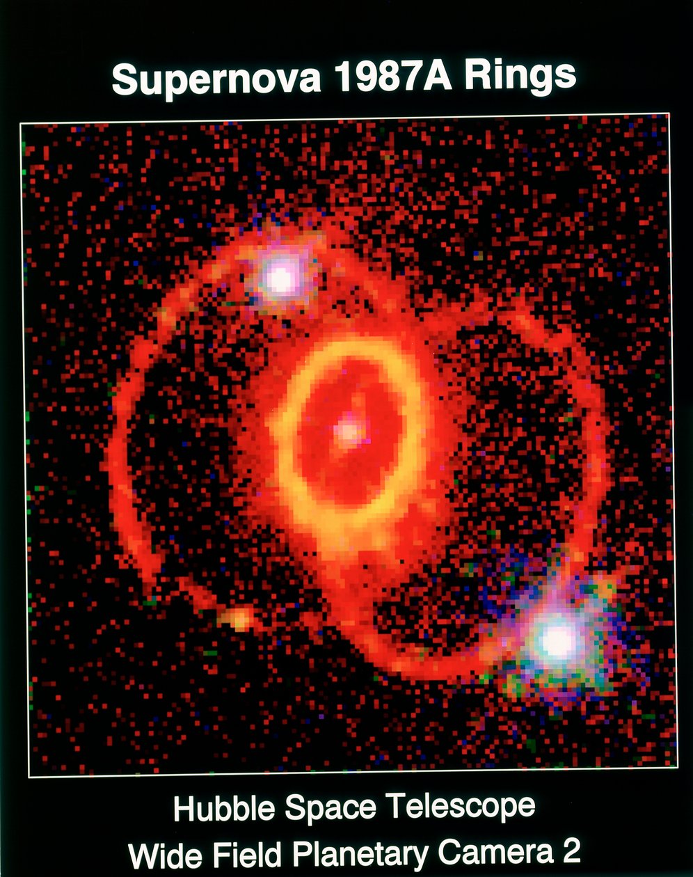 Überrest der Supernova 1987A von Unbekannt