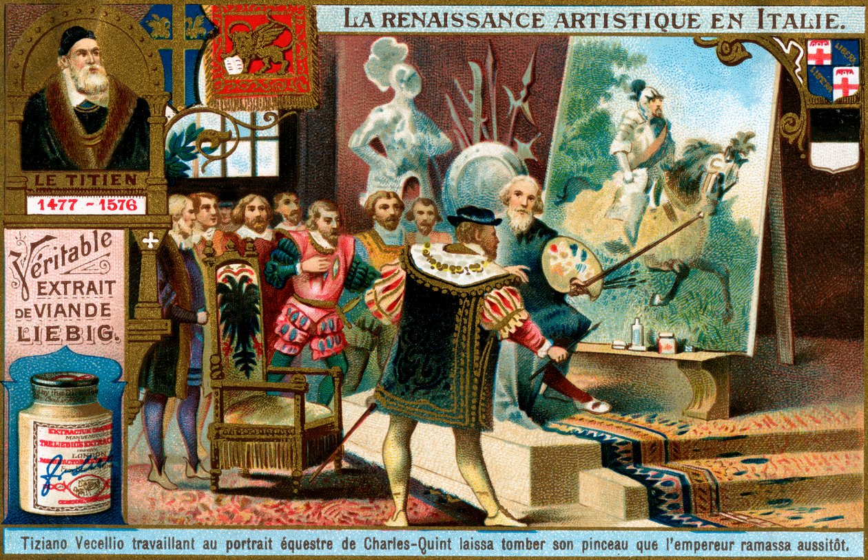 Renaissancekunst in Italien: Tizian, um 1900 von Unbekannt