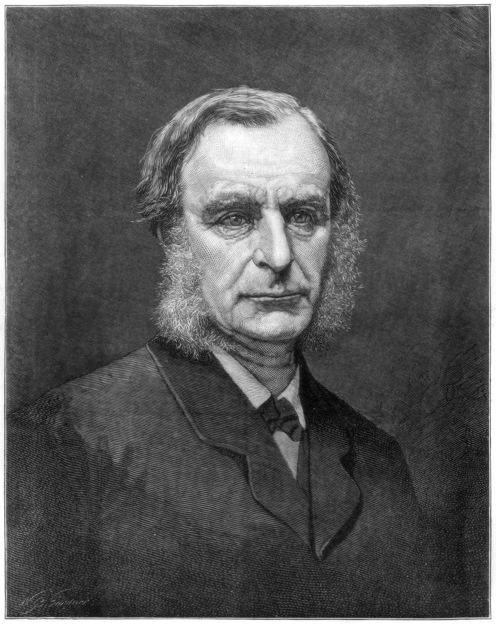 Reverend Charles Kingsley, englischer Geistlicher und Schriftsteller, 1875 von Unbekannt