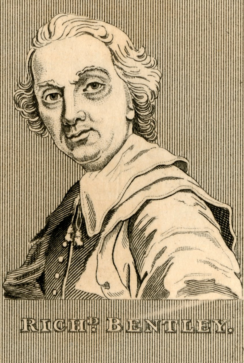 Richard Bentley, 1662-1742, 1830 von Unbekannt