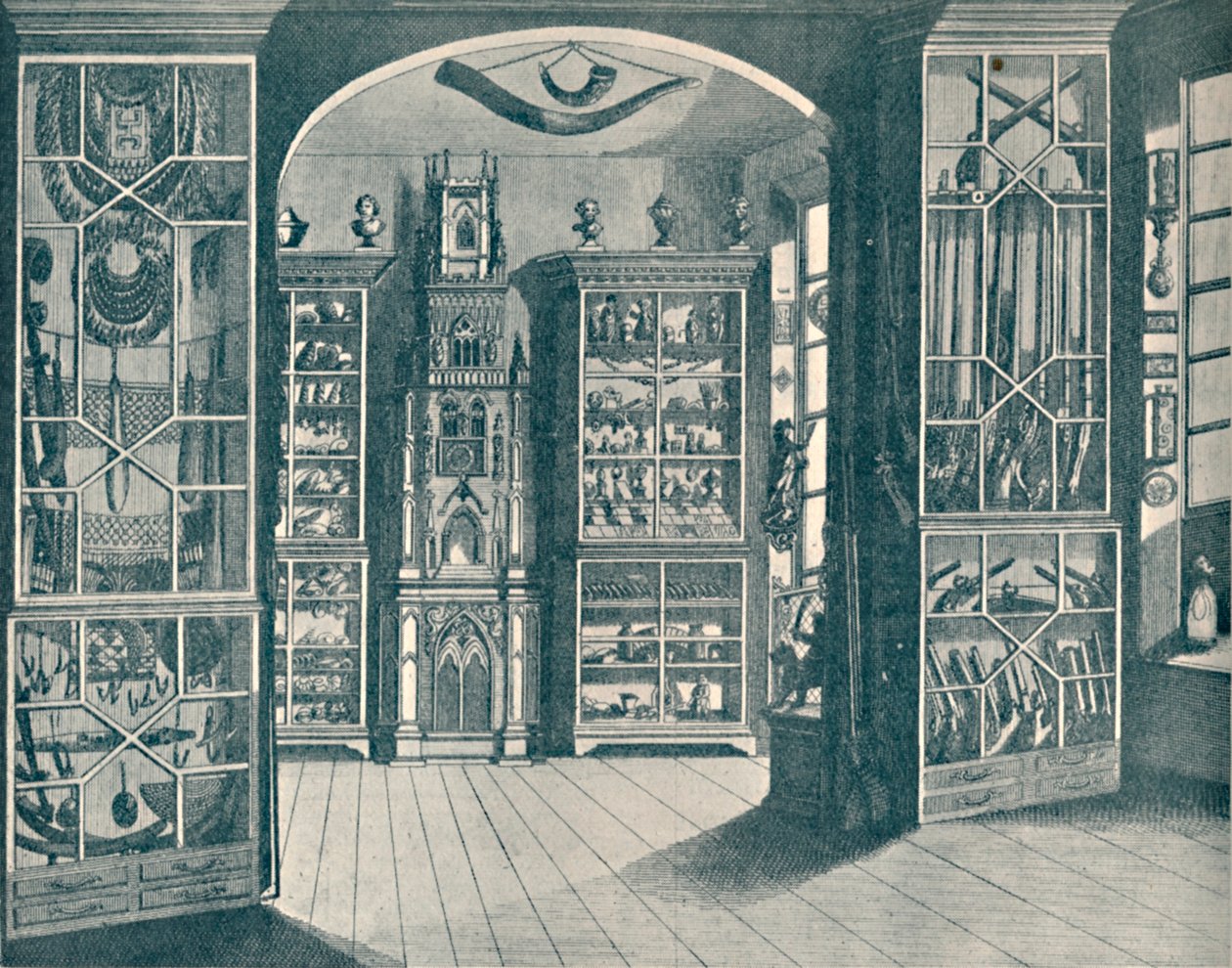 Richard Greens Museum in Lichfield von Unbekannt