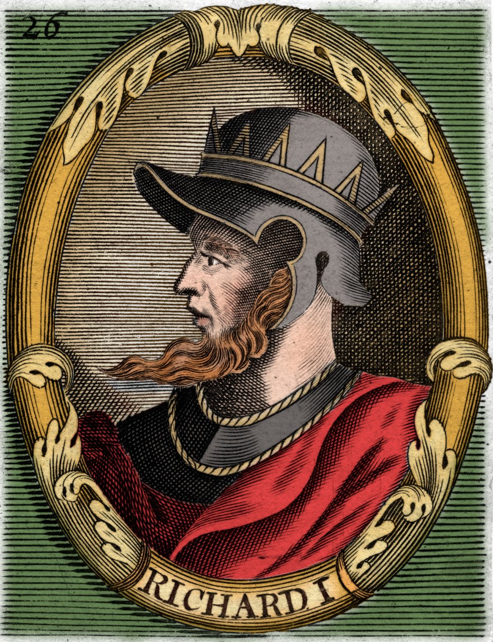 Richard I., König von England von Unbekannt