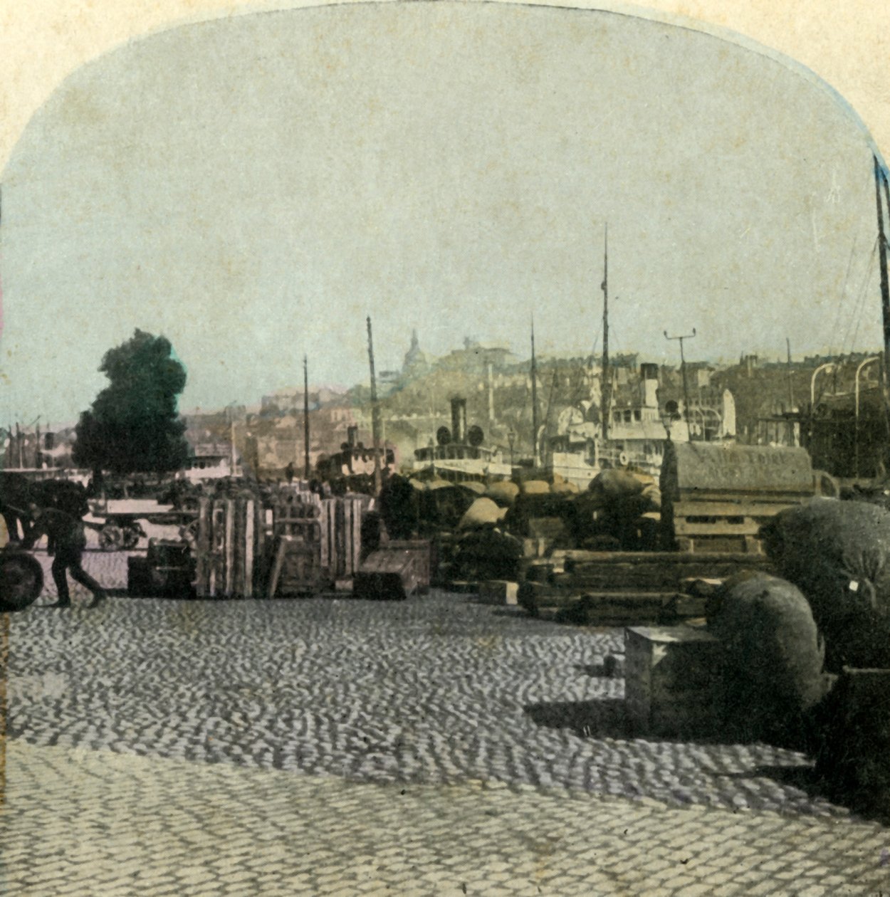 Riddarholmen Kai, Stockholm, Schweden, um 1900 von Unbekannt