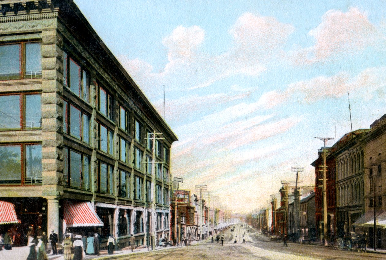 Rideau Street, Ottawa, Kanada, um 1900er von Unbekannt