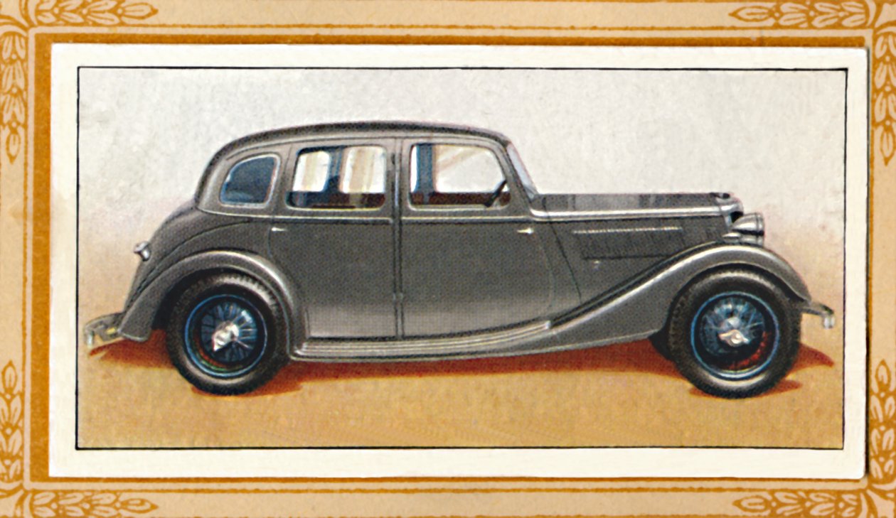 Riley Eight-90 Adelphi Limousine, ca. 1936 von Unbekannt