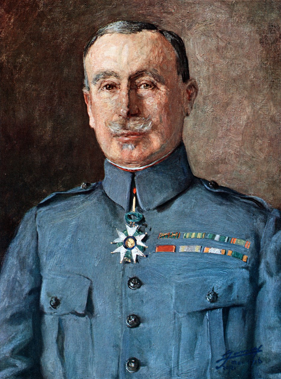 Robert Nivelle, französischer General im Ersten Weltkrieg von Unbekannt