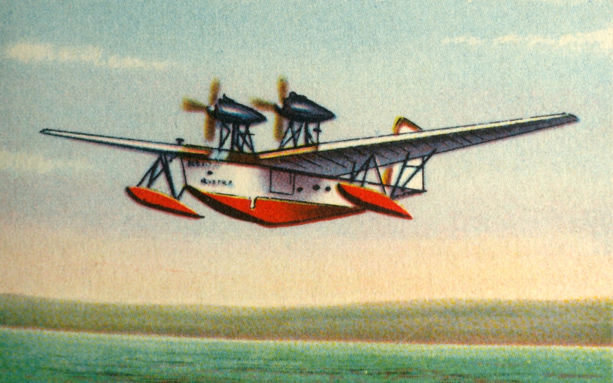 Rohrbach Rostra Flugboot, 1920er Jahre, 1932 von Unbekannt