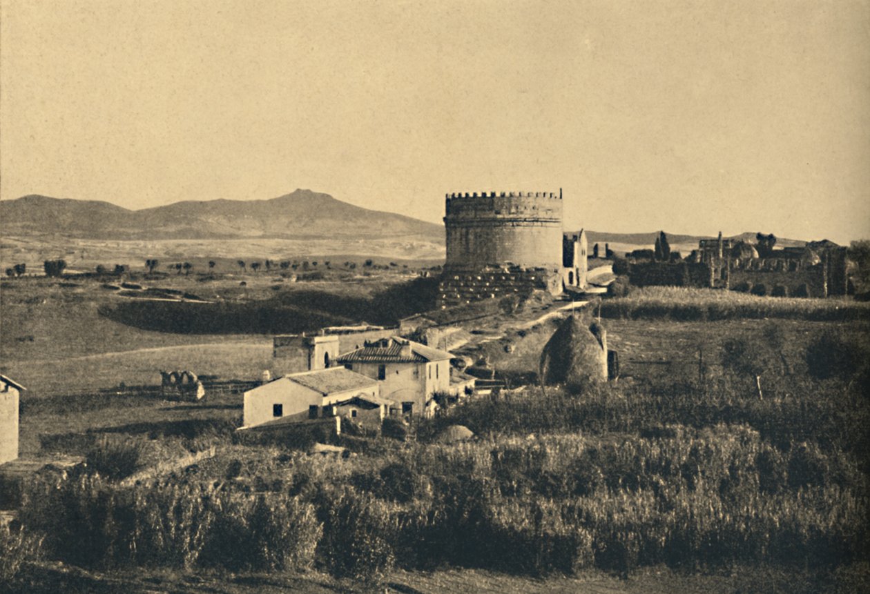 Rom - Via Appia, 1910 von Unbekannt