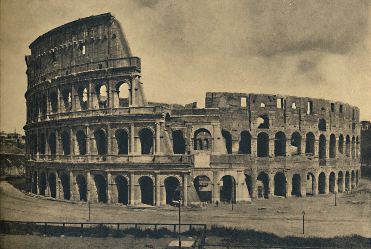 Rom - Flavisches Amphitheater bekannt als Kolosseum, 1910 von Unbekannt