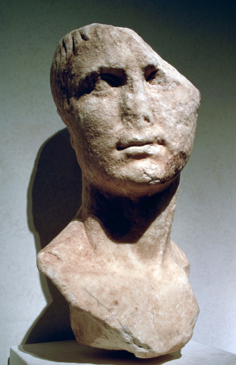 Römische Büste, möglicherweise von Agrippa von Unbekannt