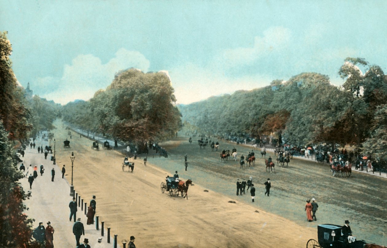 Rotten Row, Hyde Park, London von Unbekannt