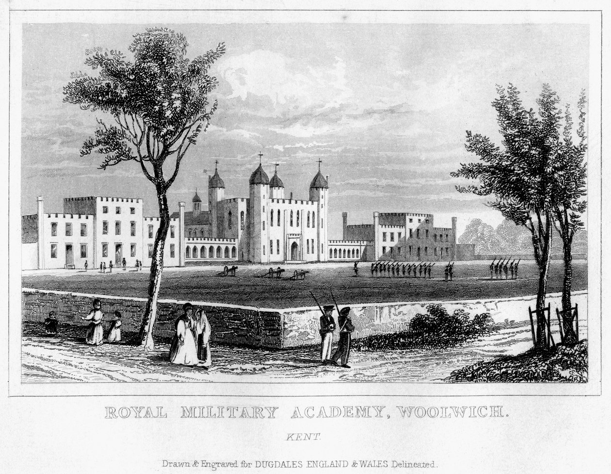 Royal Military Academy, Woolwich, London von Unbekannt