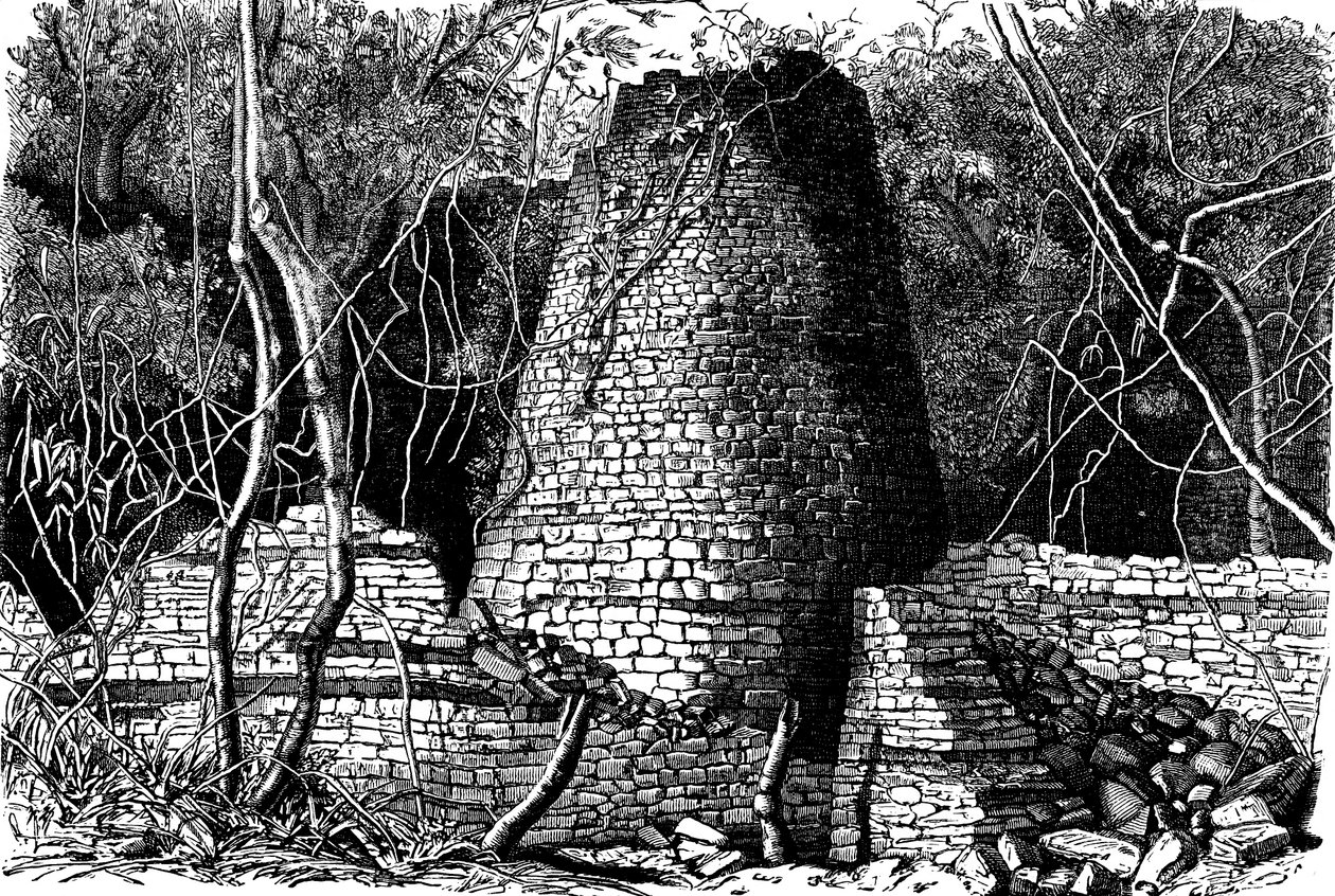 Ruinen von Groß-Simbabwe, Afrika, 1892 von Unbekannt