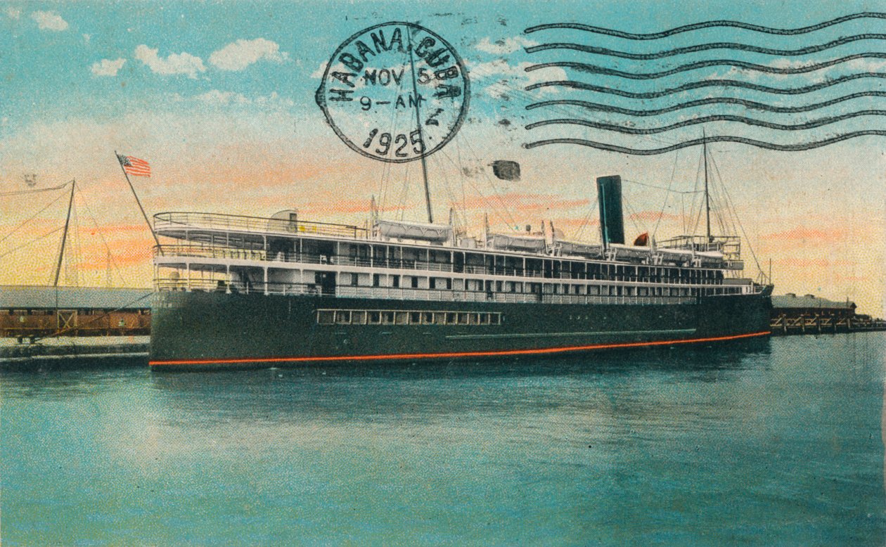 SS Kuba, Key West, Florida, ca. 1925 von Unbekannt