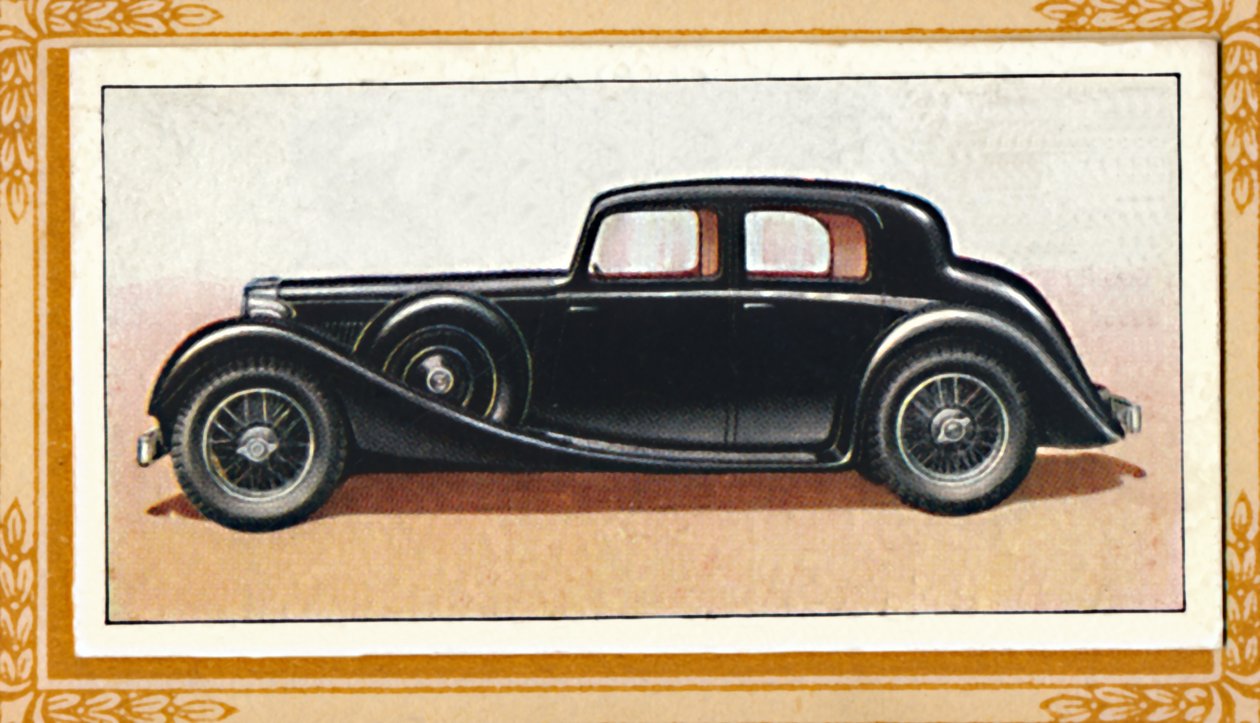 SS Jaguar 2 1/2-Liter Limousine, ca. 1936 von Unbekannt
