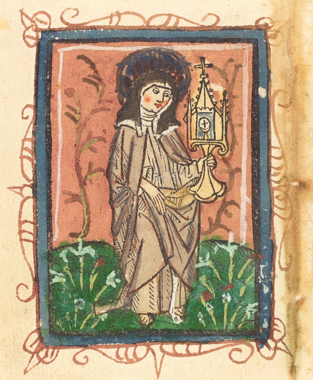 Heilige Klara von Assisi, 1470-1480 von Unbekannt