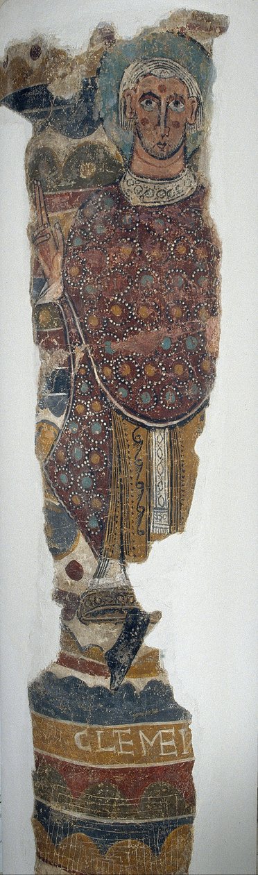 Heiliger Clemens aus Santa Maria de Taüll von Unbekannt