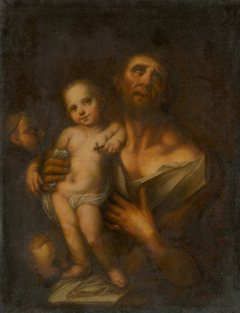 Heiliger Josef mit dem Jesuskind von Unbekannt