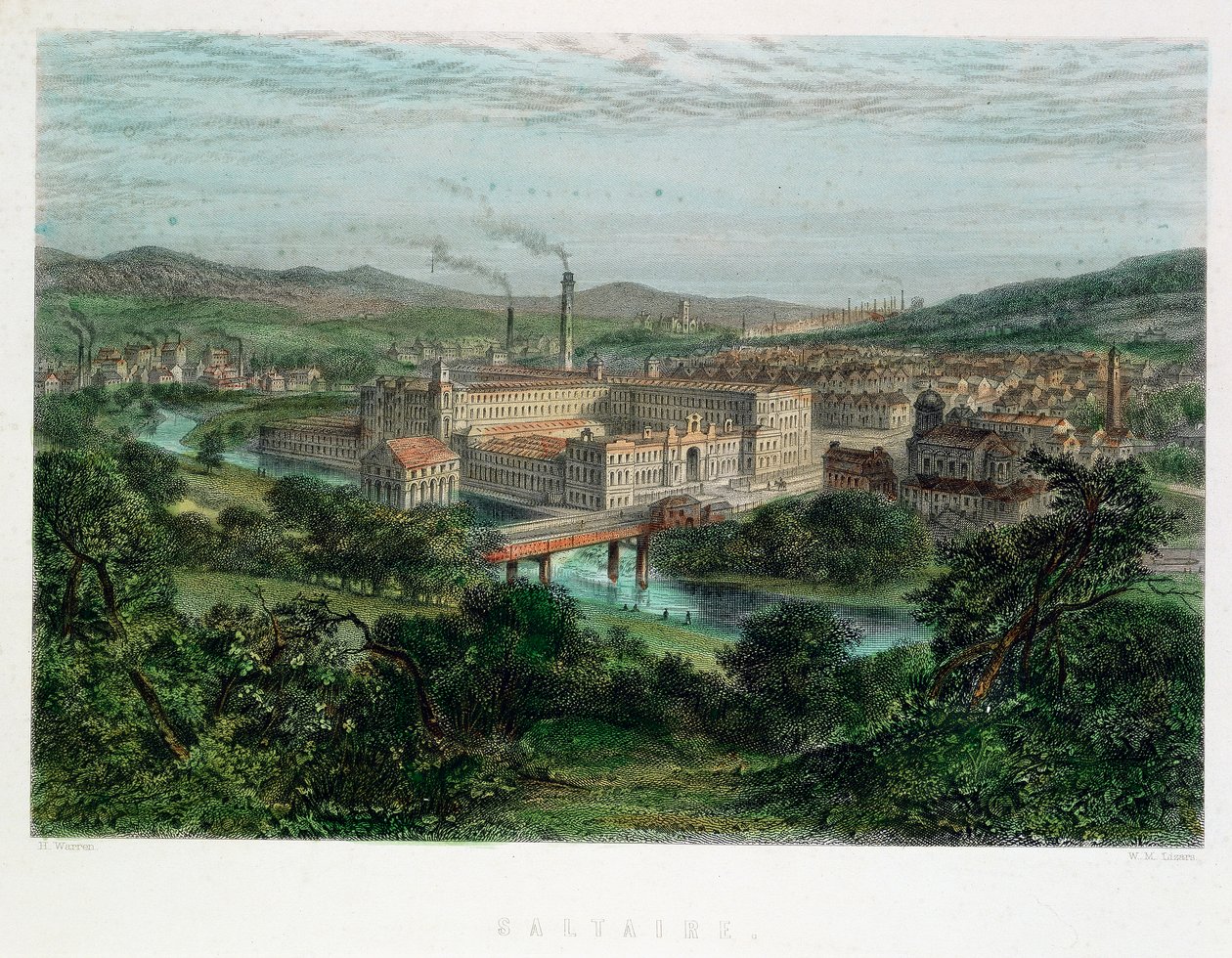Saltaire, Yorkshire von Unbekannt