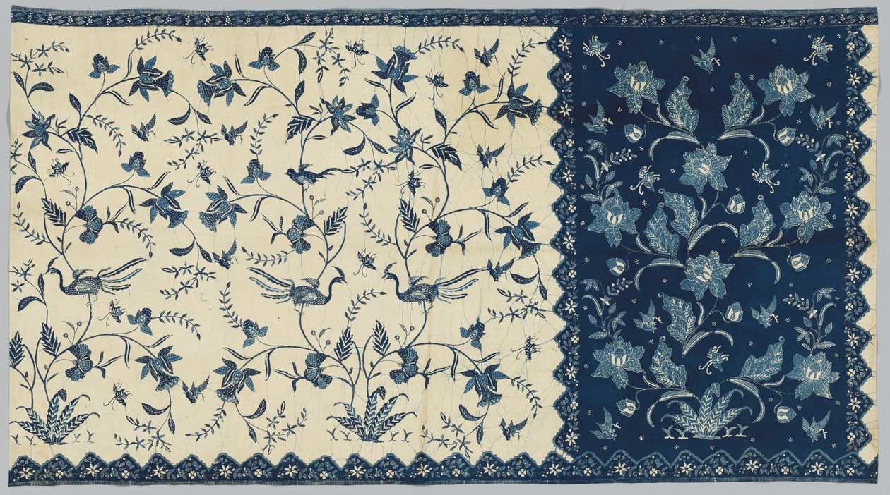 Sarong, Mitte 1800er von Unbekannt