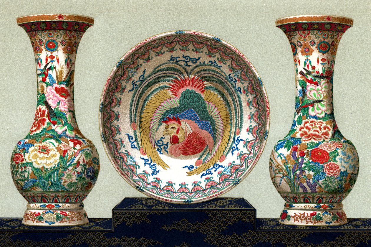 Satsuma Fayence von Unbekannt