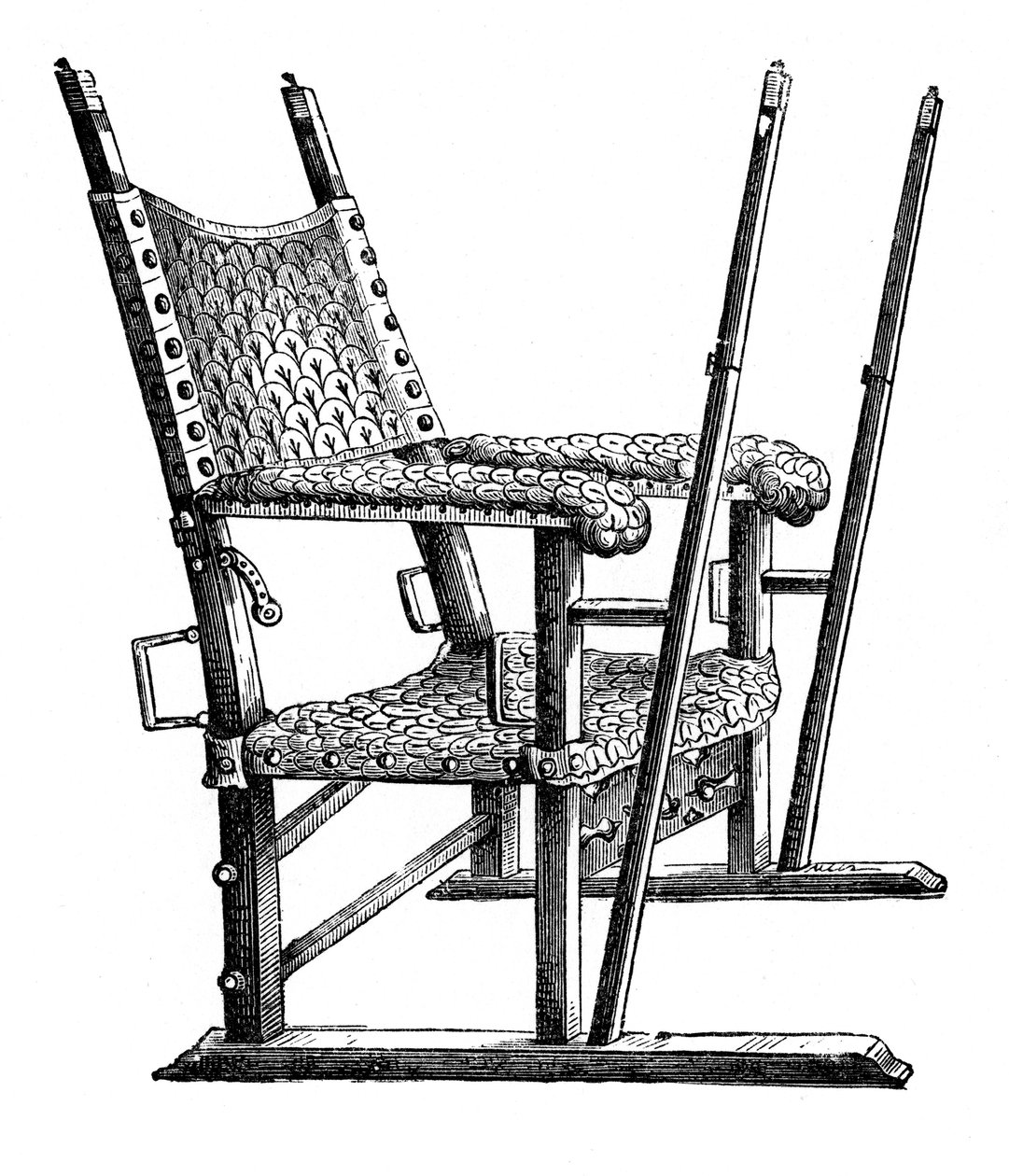 Sänfte von Karl V., 14. Jahrhundert, 1870 von Unbekannt