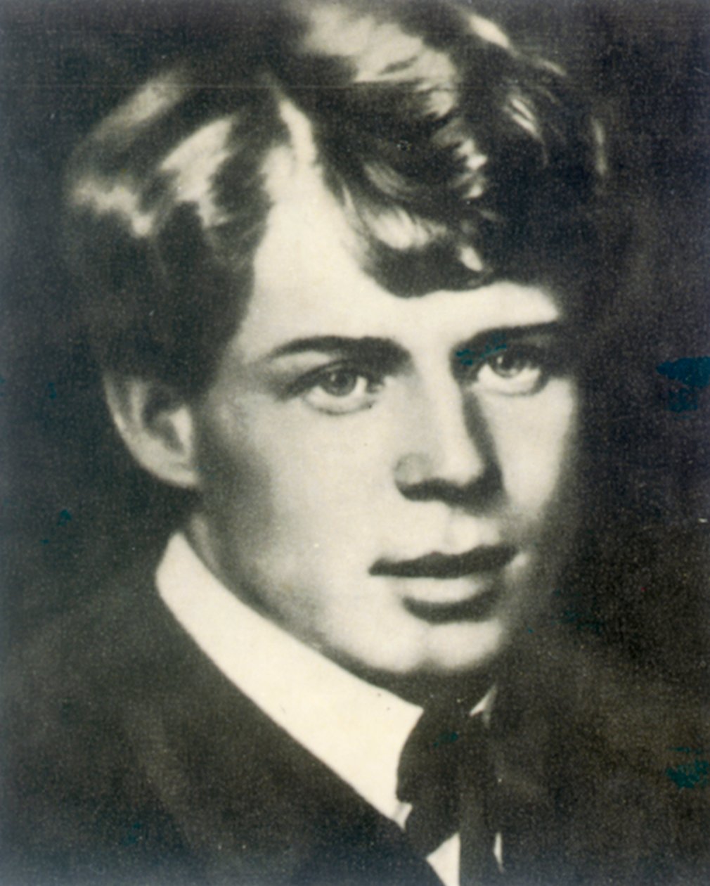 Sergei Yesenin, russischer Dichter, 1910er von Unbekannt