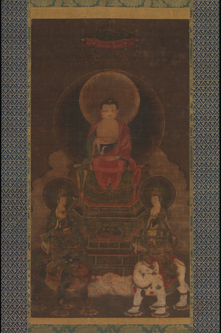 Shaka Shakyamuni Triade, 13. Jahrhundert von Unbekannt