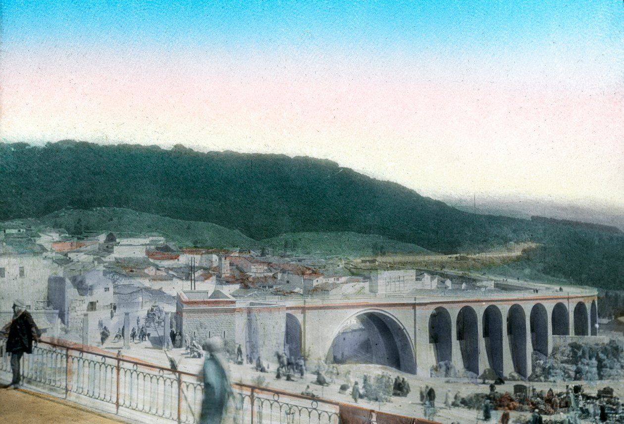 Sidi Rached Brücke, Constantine, Algerien von Unbekannt