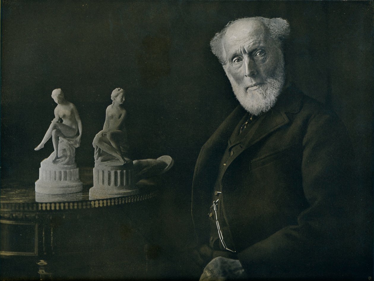 Sir Charles Tennant zu Hause, 1901 von Unbekannt