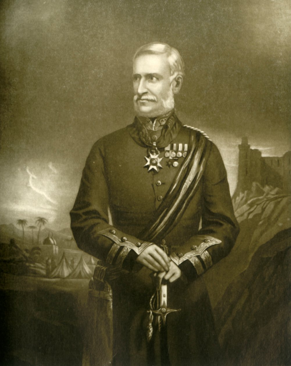 Sir Henry Havelock, 1850er Jahre, 1901 von Unbekannt