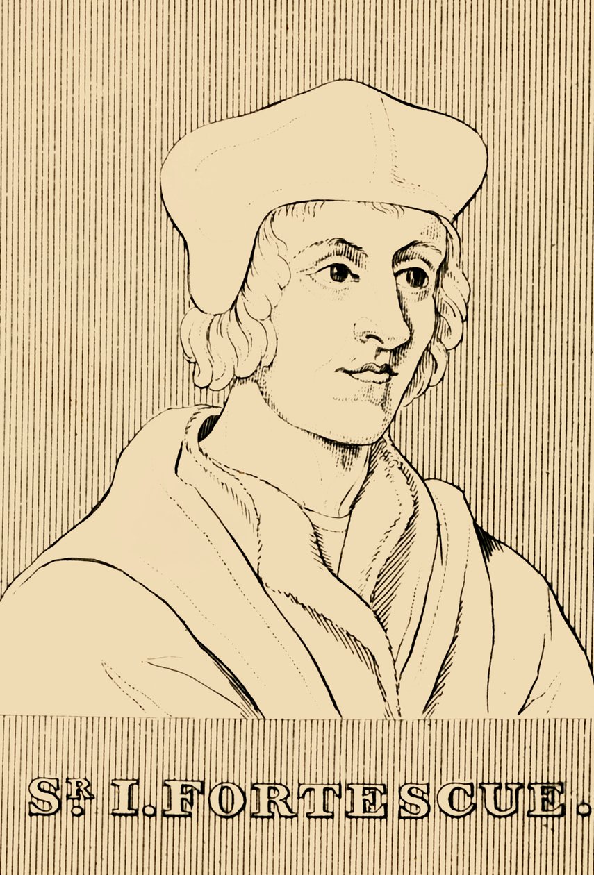 Sir J. Fortescue, ca. 1394-1479, 1830 von Unbekannt