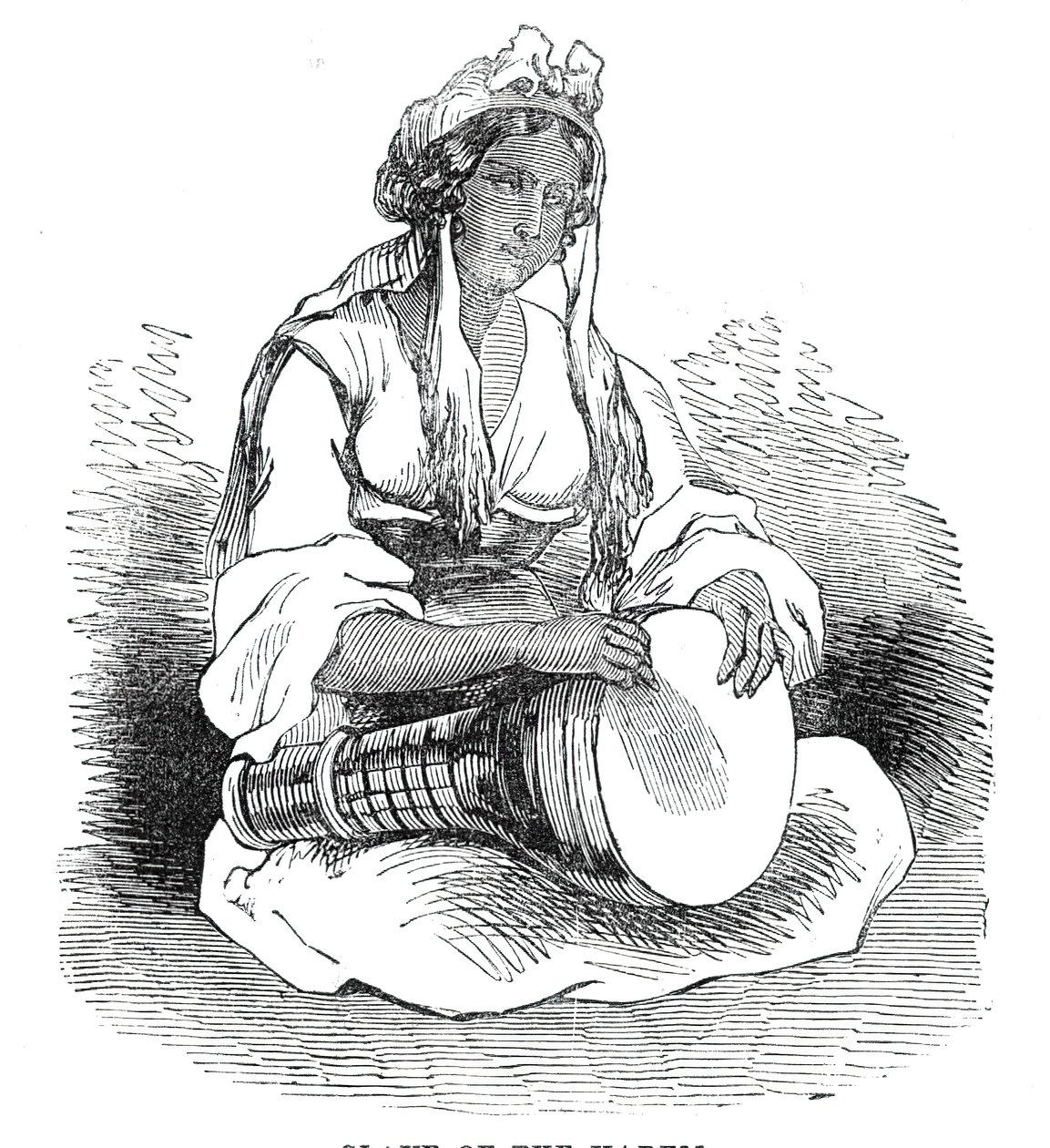 Sklavin des Harems, 1844 von Unbekannt