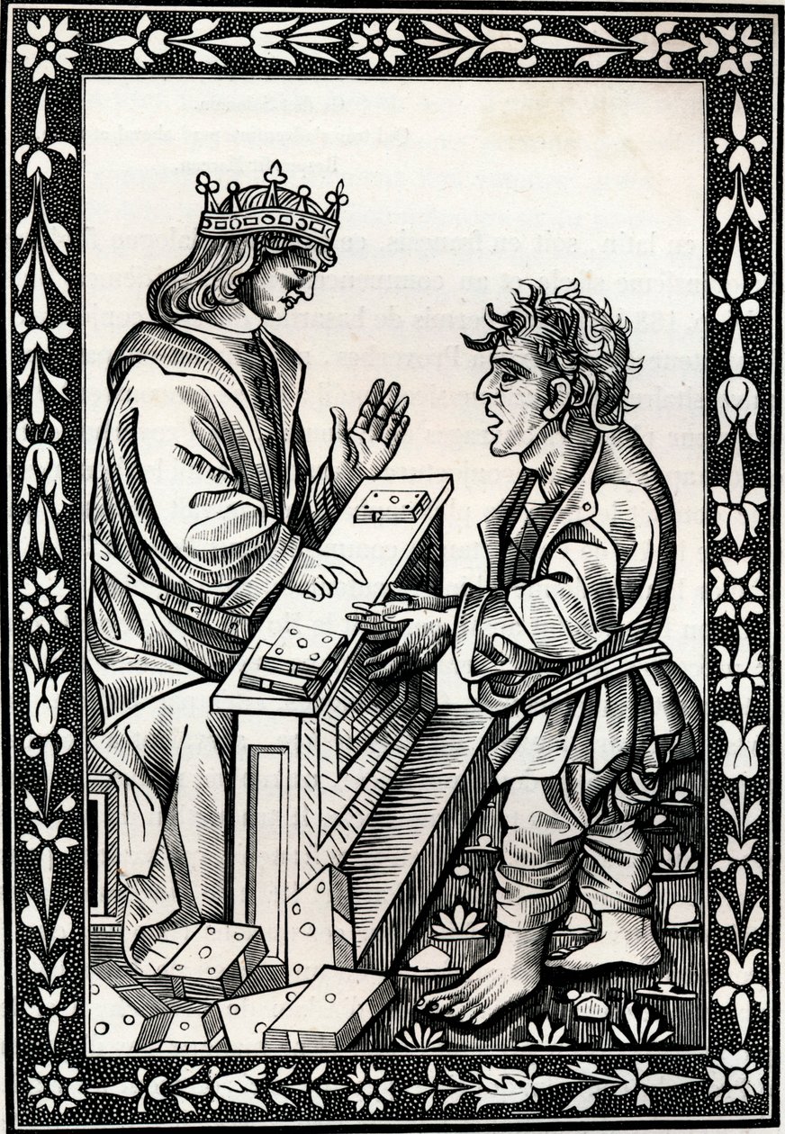 Salomon und Marcoul, 15. Jahrhundert, 1849 von Unbekannt