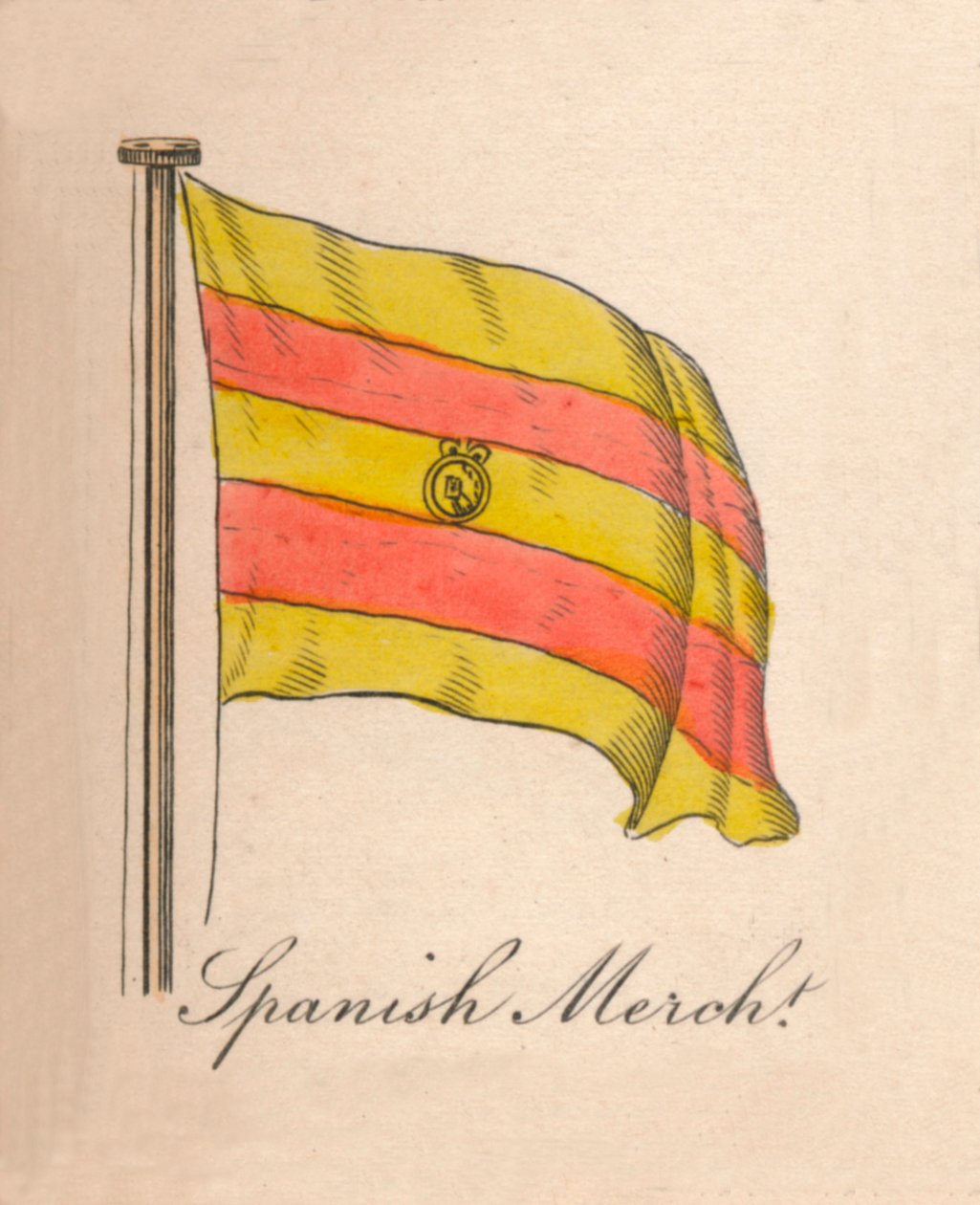 Spanischer Kaufmann, 1838 von Unbekannt