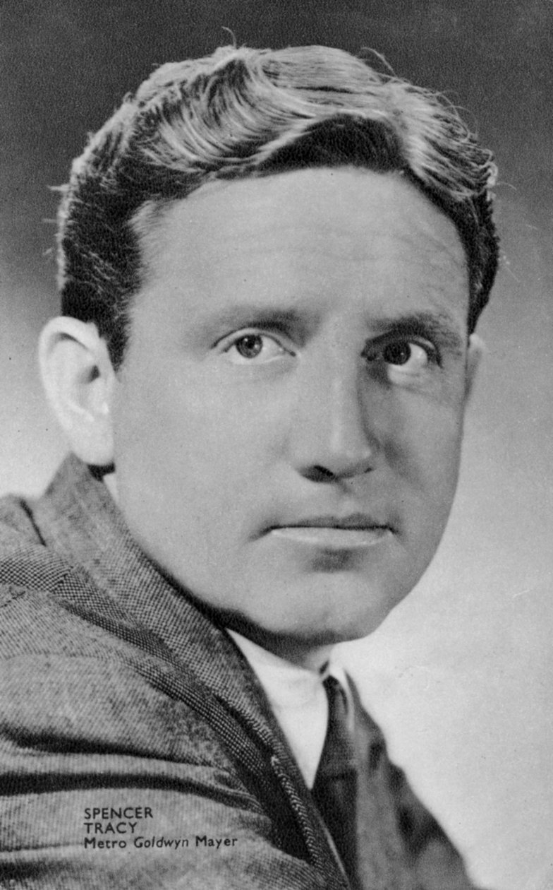 Spencer Tracy, amerikanischer Schauspieler von Unbekannt