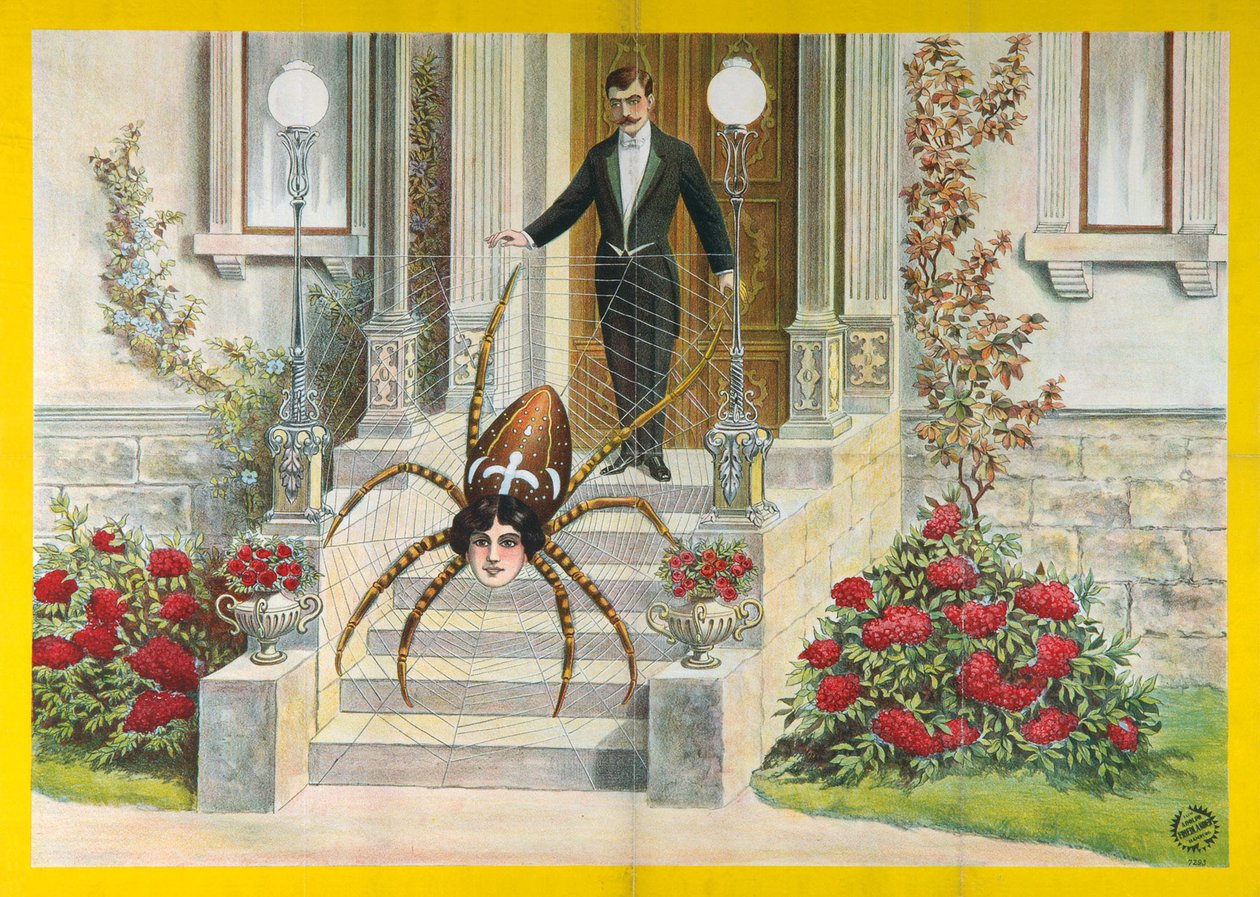 Spider-Woman Poster, 1922 von Unbekannt