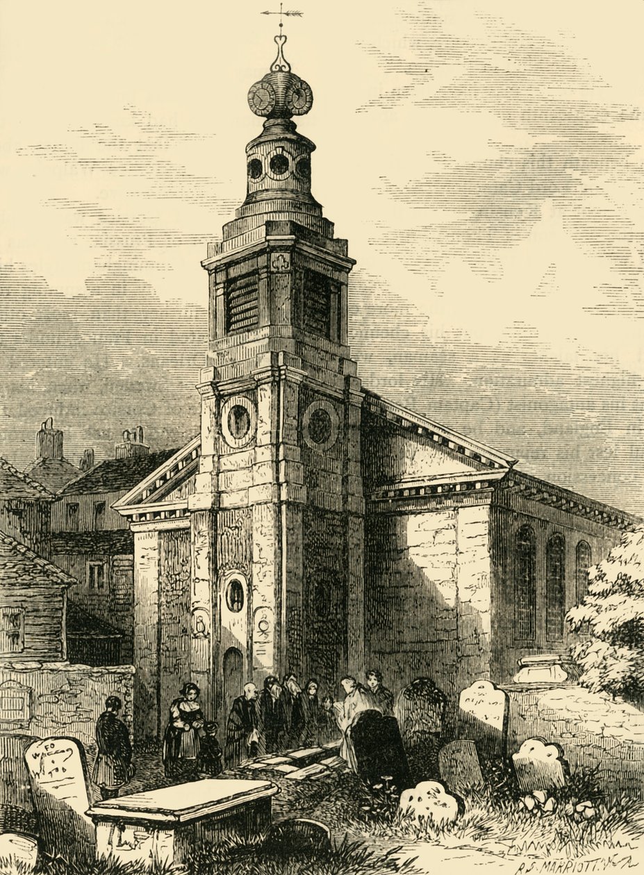 St. Annes, Soho, 1881 von Unbekannt