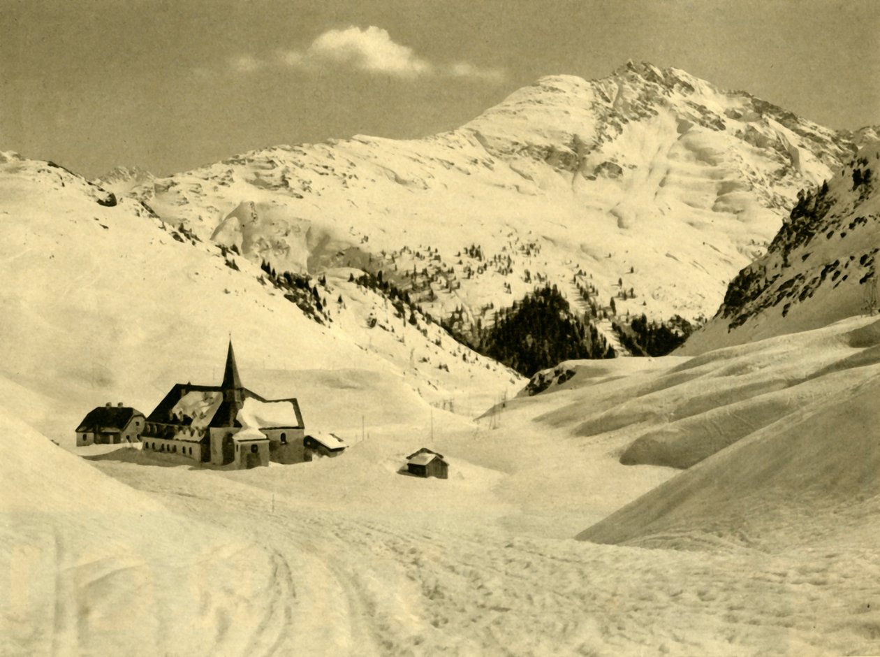 St. Christoph am Arlberg, Österreich, um 1935 von Unbekannt