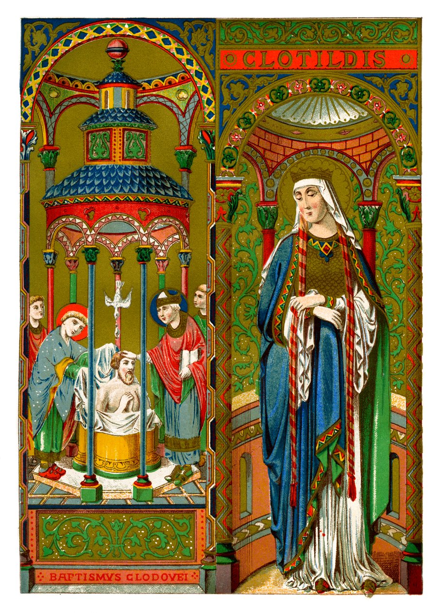 St. Clotilda von Unbekannt