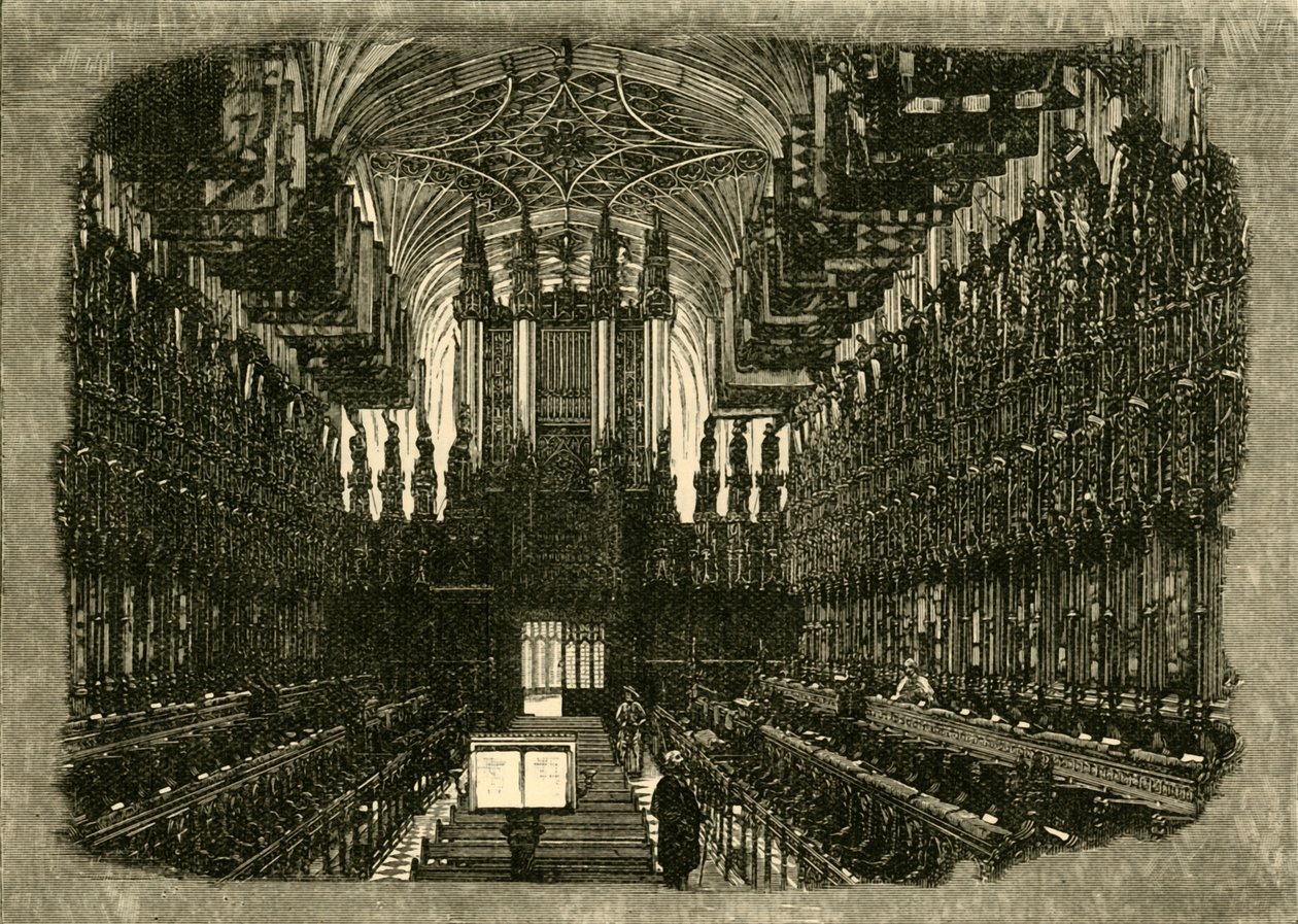St. Georges Kapelle, Windsor, 1898 von Unbekannt
